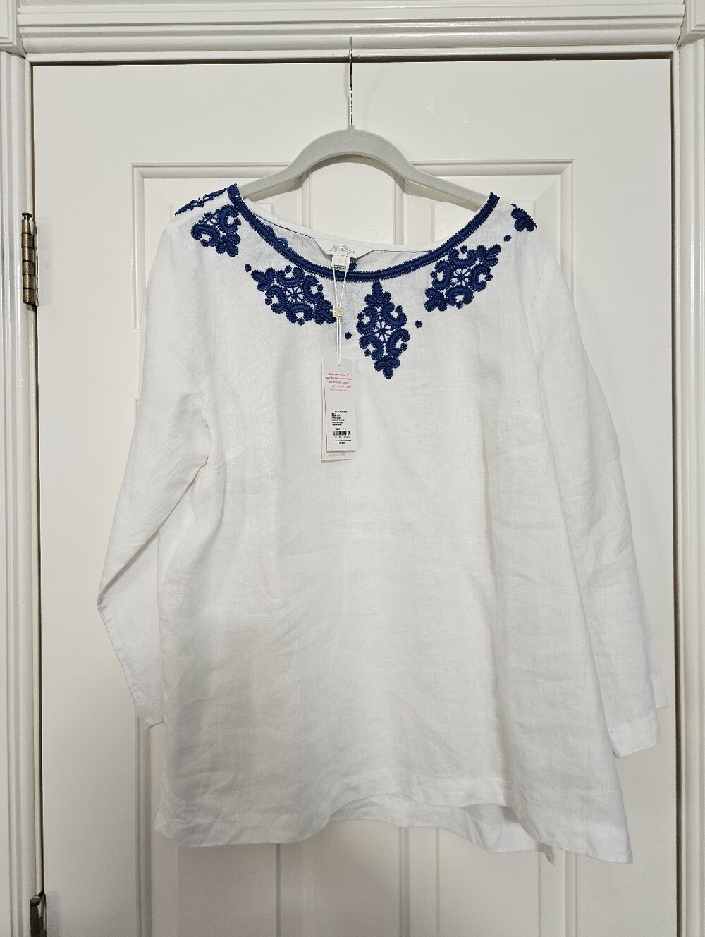 Lilly Pulitzer Linen Top